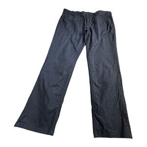 English Laundry Pants Men's 40x32 Cotton Blend Navy Blue Texture Chino